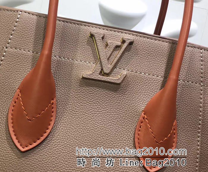路易威登LV頂級原單2018新品Freedom小牛皮Tote手袋 M54844 YDH1157